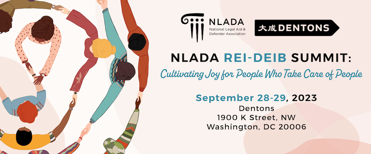 NLADA REI-DEIB Summit flyer